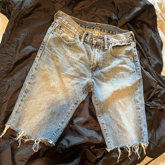 VINTAGE DENIM 511 LEVI CUT OFF SHORTS TAG ORIGINAL W 30 ladies size 6 - Picture 2 of 4